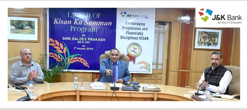 J&K Bank Launches ‘Kisan Ka Samman’