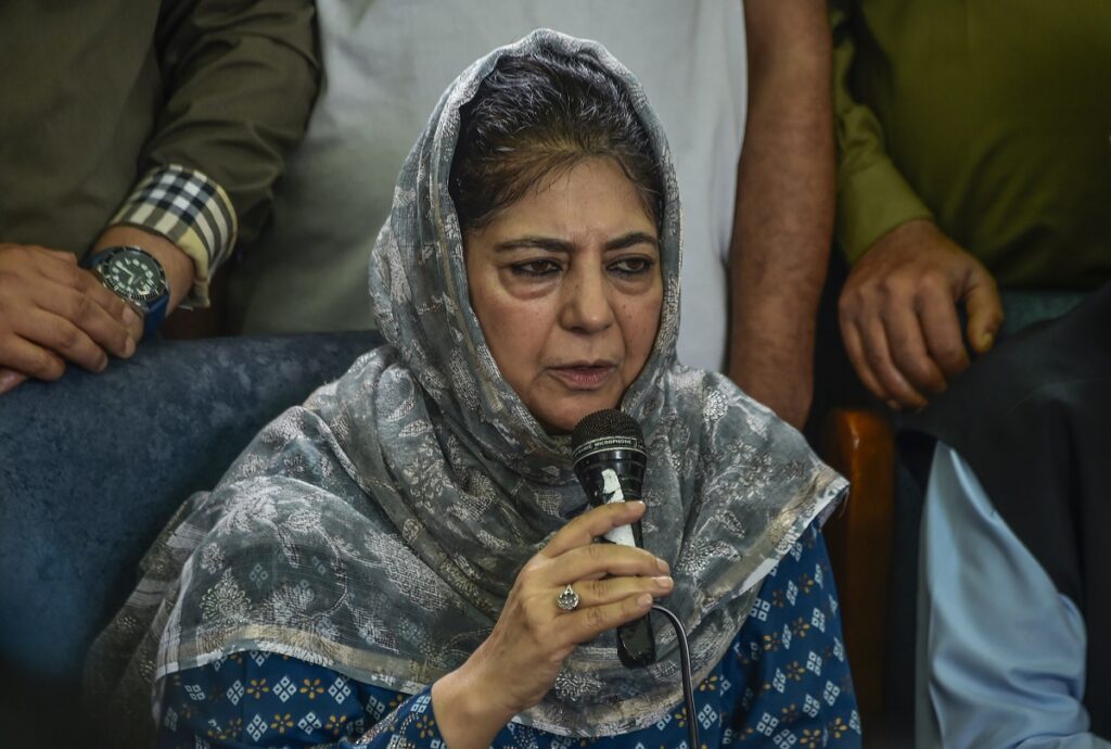 Want Peace With Dignity, Not Like The Silence Of Graveyards: Mehbooba