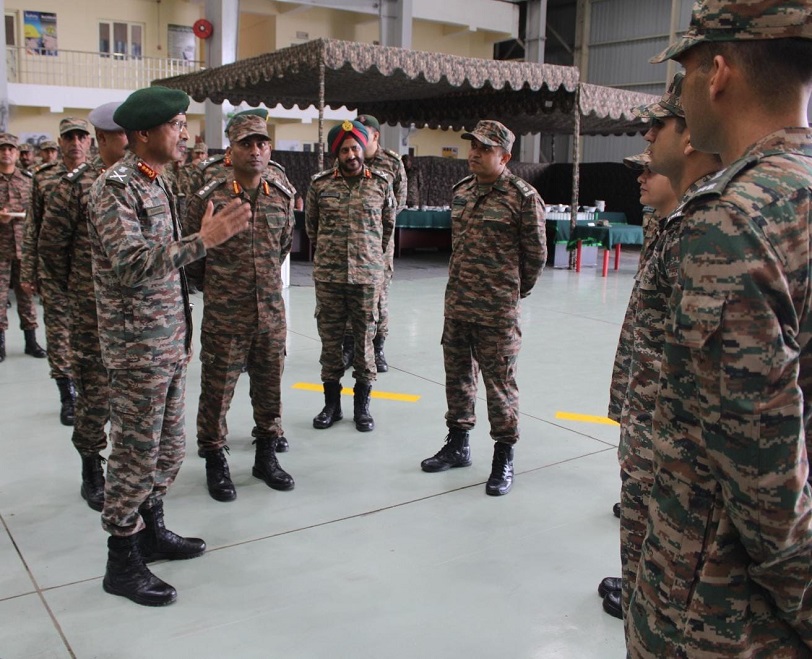 Northern Army Commander Visits Sunderbani Sector In J&K