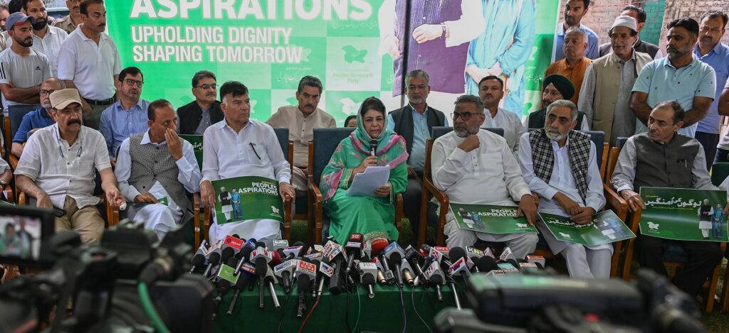 Will Extend Complete Support To NC-Cong Alliance If PDP's Agenda Is Accepted: Mehbooba    