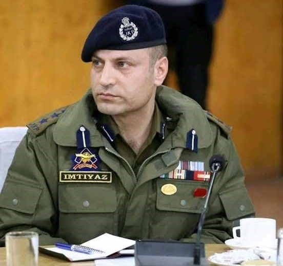 Imtiyaz Hussain Is New SSP Srinagar