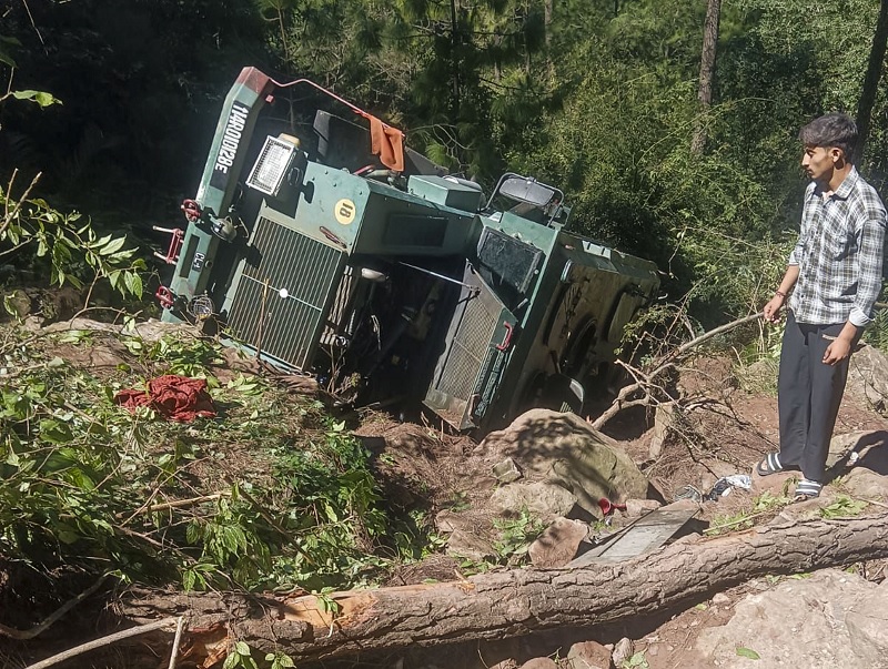 Soldier Killed, 6 Injured As Vehicle Plunges Into Gorge In J&K's Kathua