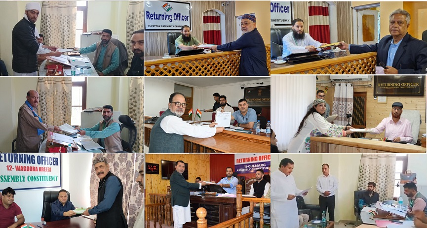 J&K Elections Phase III: 483 Candidates File Nominations