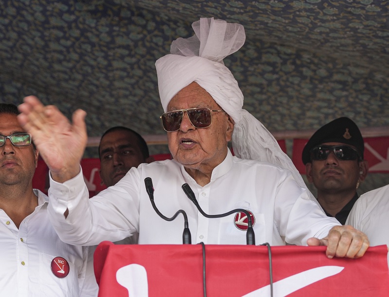 Farooq Abdullah Hits Back At BJP Over 'Pakistani Agenda' Barb