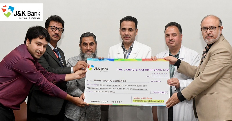  J&K Bank Collaborates With SKIMS To Help Poor Patients Fight Cancer