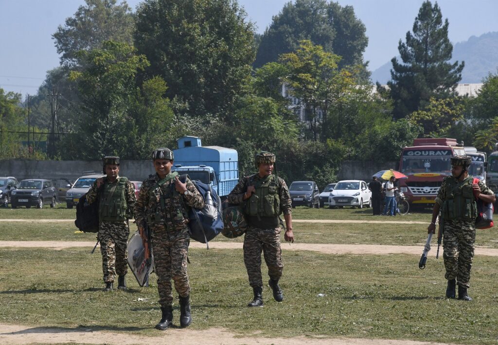 Second Phase Of J&K Polls: Security Stepped Up At Polling Booths