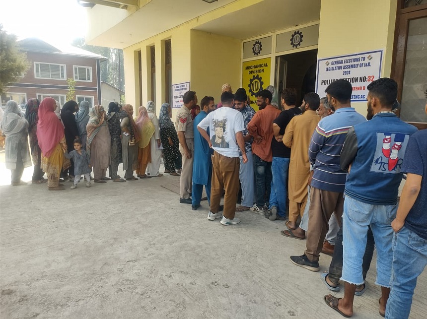 J&K Polls Phase-II: Over 36% Voting Till 1 PM