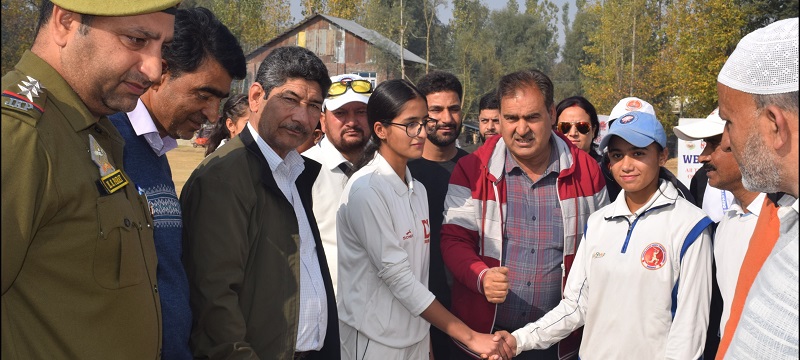 Kashmir’s Aynan Batool Shines In Inter Division Cricket