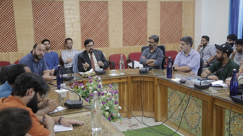 CUK Hosts Interactive Session With Jamia Hamdard's Prof Khan