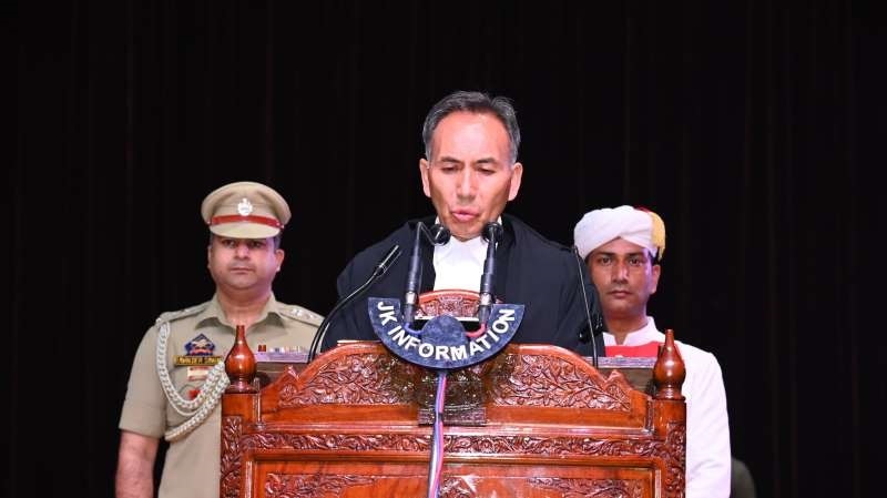 Justice Tashi Rabstan Begins Tenure As CJ