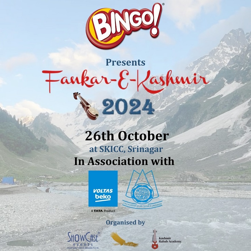 Mega Talent Hunt Show Fankar-e-Kashmir on 26 Oct at SKICC