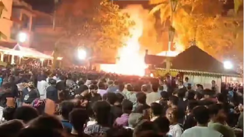 Over 150 Injured, 8 Seriously, In Fireworks Accident At Kerala Temple Festival