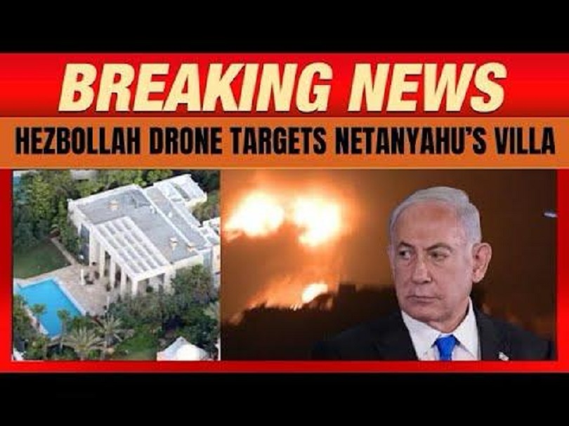 Hezbollah Hits Netanyahu’s Residence Near Haifa