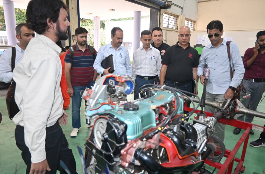 Media Delegation from J&K Visits NSTI, Interacts With Faculty & Students