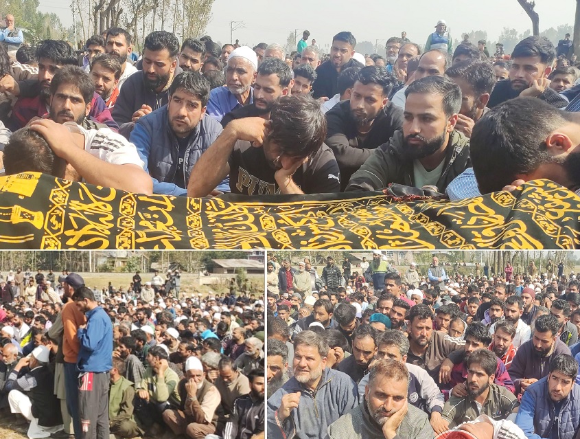 Ganderbal Attack: Amid Sobs And Tears, Budgam Doctor Laid To Rest In Native Village