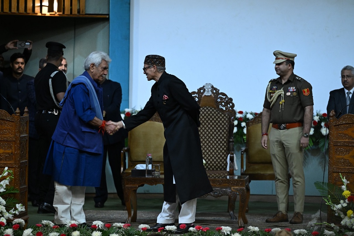 Omar Abdullah Sworn-In As First Chief Minister Of J&K UT