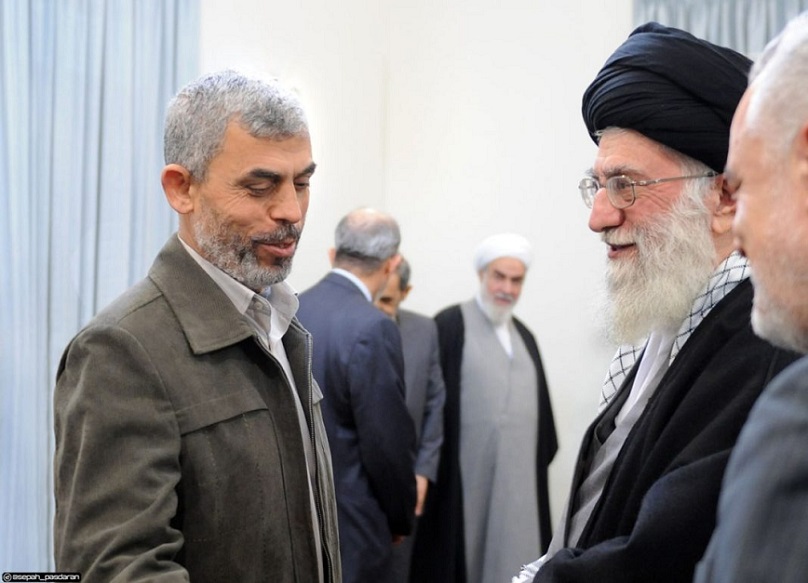 Sinwar’s Picture With Ayatollah Khamenei Released