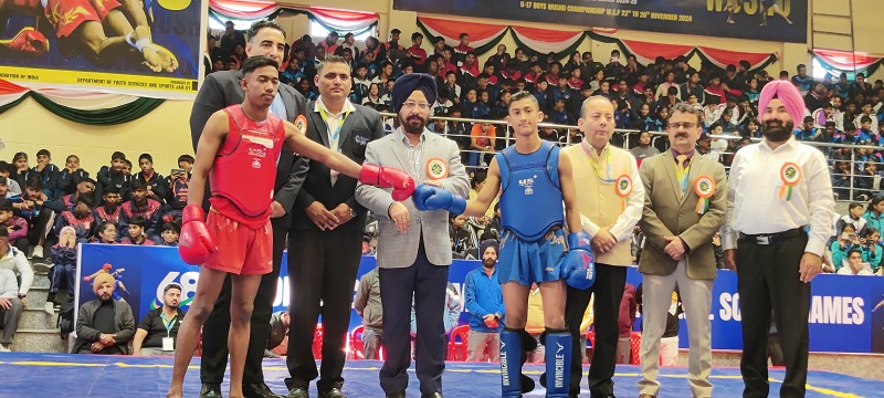 68th National School Games In Wushu Begin In Jammu