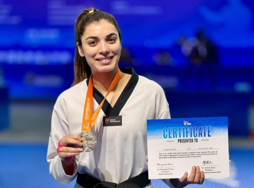 Afreen Hyder Wins Silver At China Taekwondo Championship