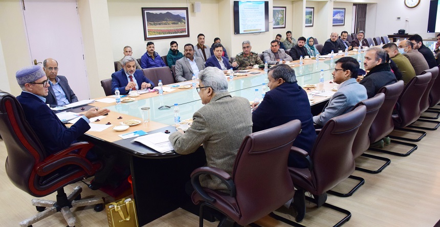 J&K CM Sets Winter Preparedness In Motion