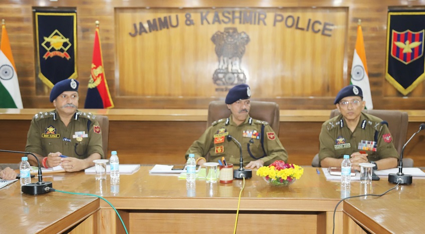 J&K DGP Chairs High-Level Security Meeting To Address Security Landscape In Jammu