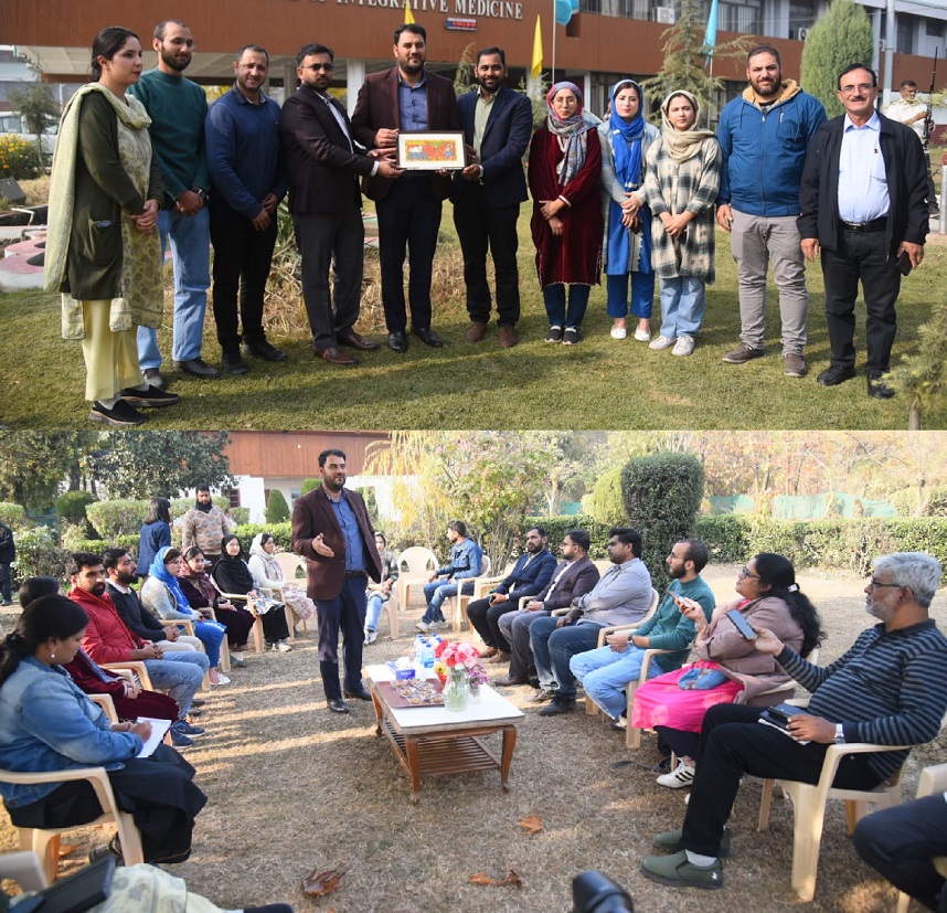 Media Delegation From Hyderabad Visits Indian Institute Of Integrated Medicine-CSIR