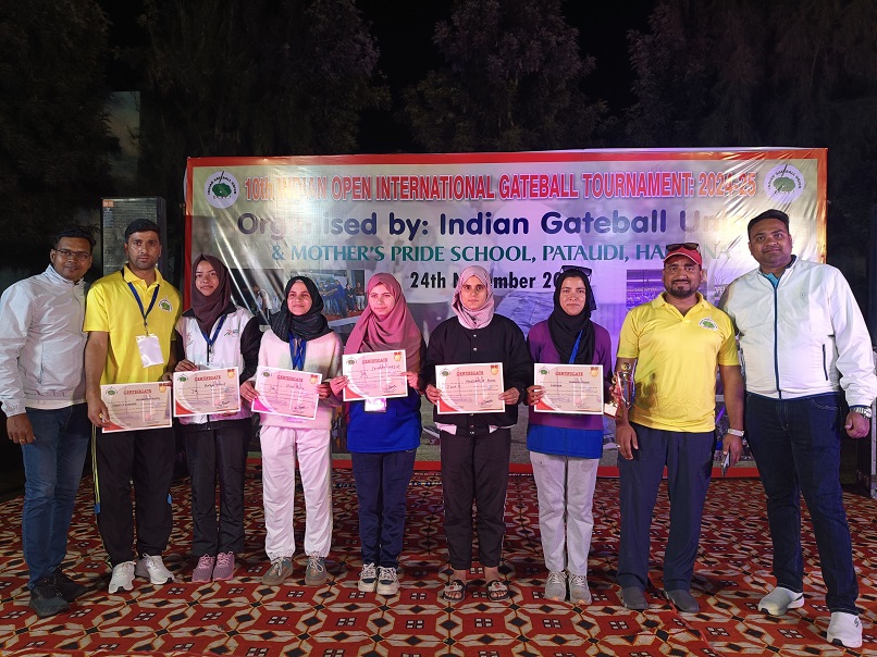 J&K Players Shine At Indian Open International Gateball Championship