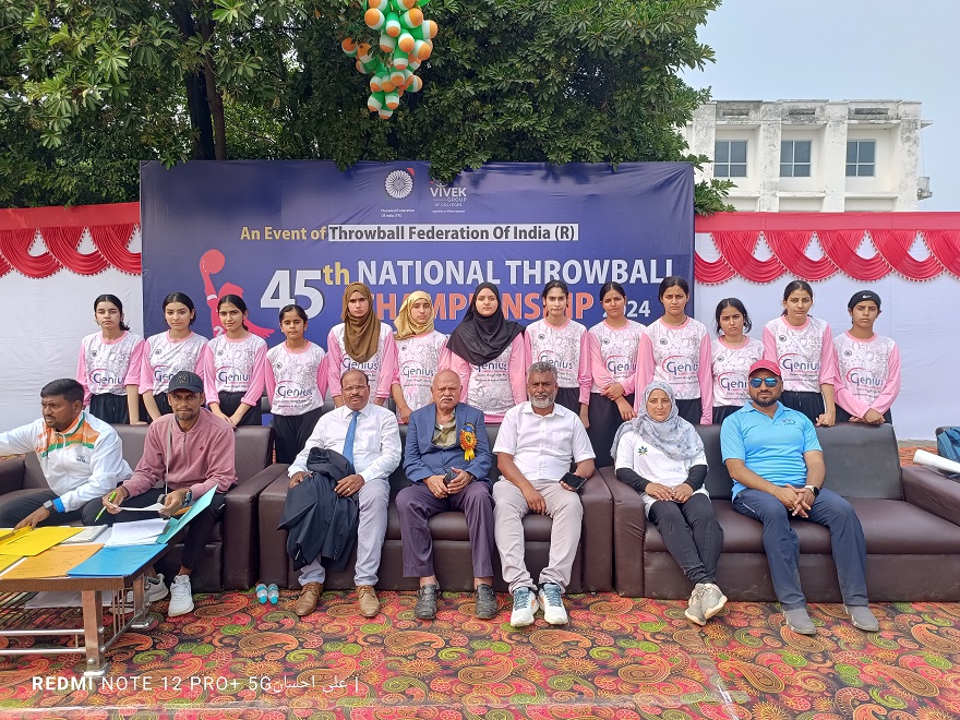 J&K Women’s Throwball Team Leaves For National Championship