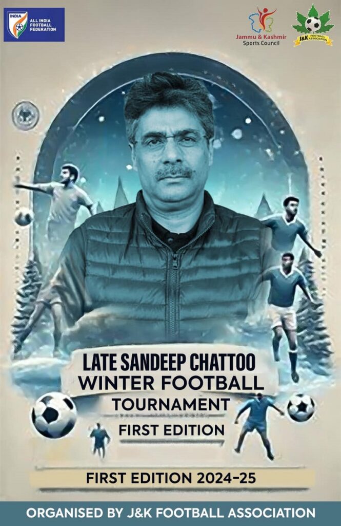 JKFA Unveils 1st Late Sandeep Chatoo Winter Football Tourney