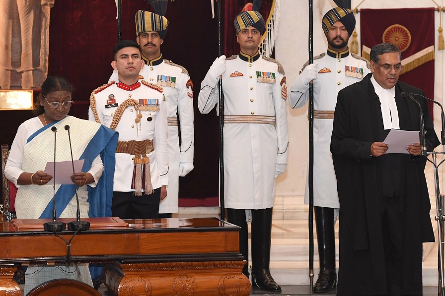 Justice Sanjiv Khanna Takes Oath As 51st Chief Justice Of India