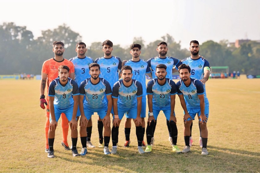 Sports Minister, LG Meet J&K Football Team After Santosh Trophy Heroics