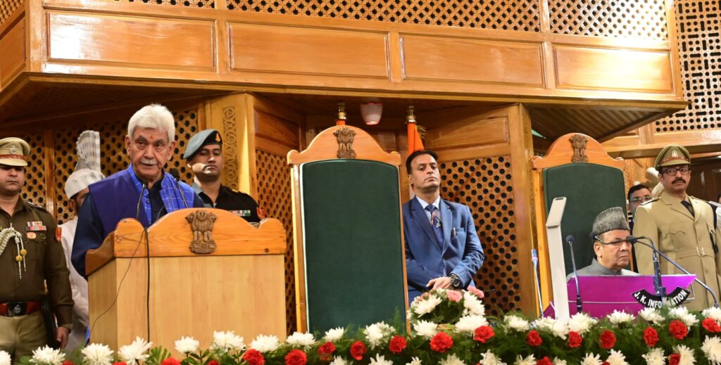 Read: Full Text Of LG Manoj Sinha's Speech In J&K Assembly