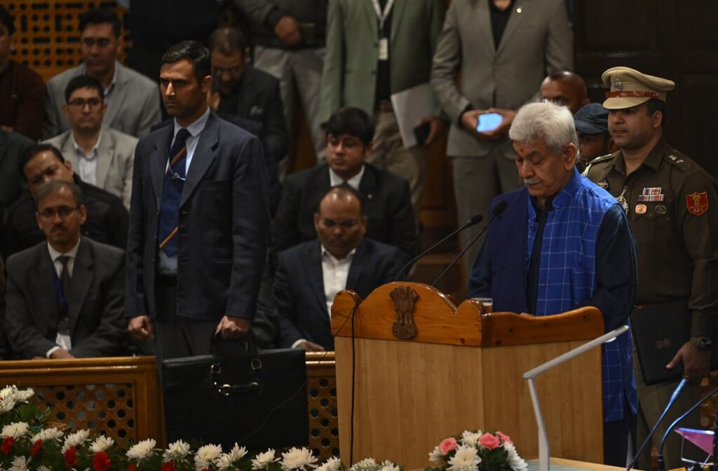 Statehood Takes Center Stage In LG's Address To J&K Assembly