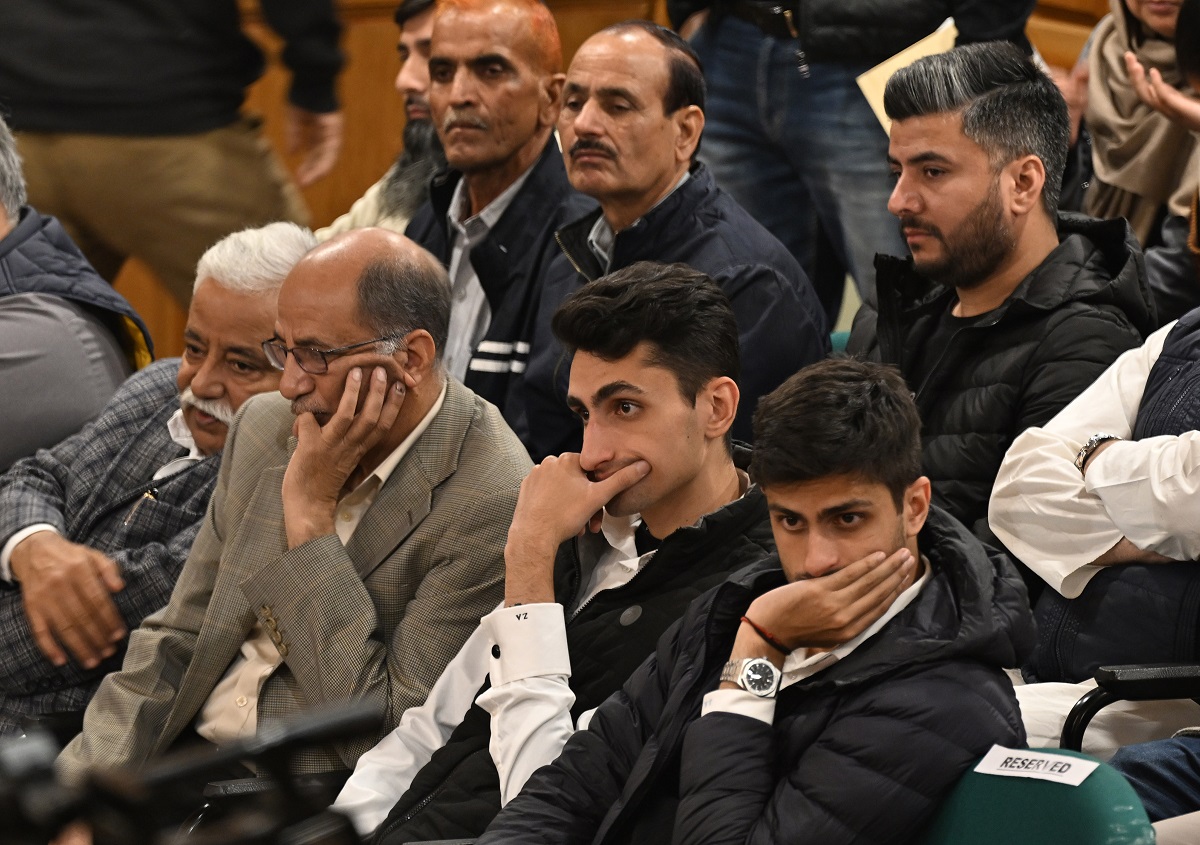 CM Omar's Sons Watch J&K Assembly Proceedings For First Time