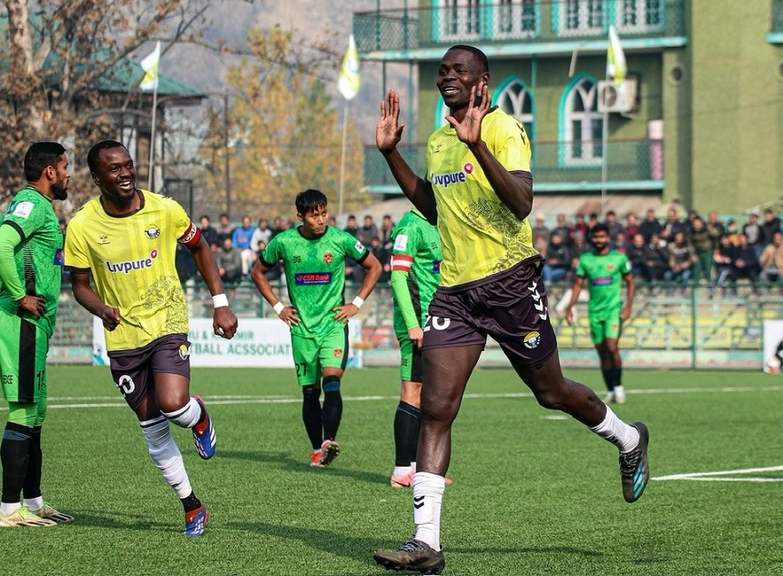 Real Kashmir Draw 1-1 With Gokulam Kerala In I-League