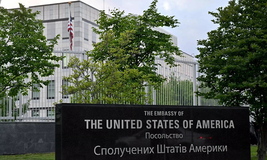 US Embassy In Kyiv Shuts Down After Receiving Warning Of 'Significant' Russian Air Attack