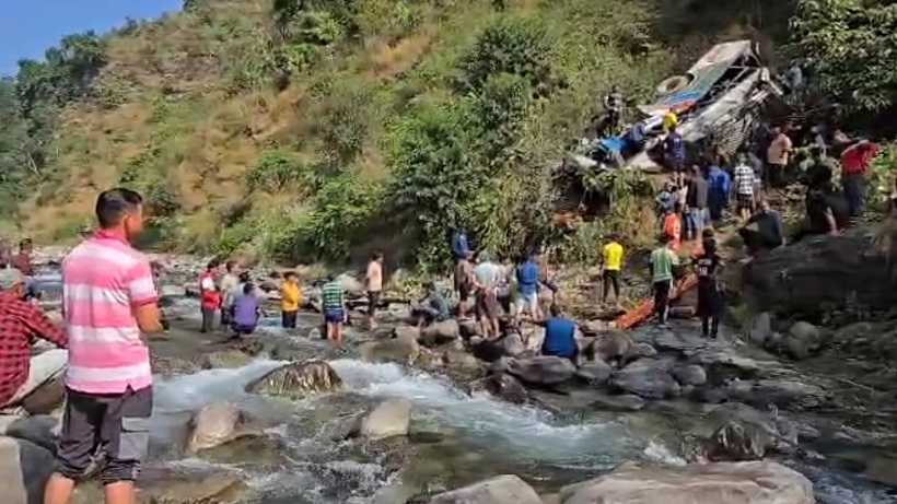 36 Killed As Bus Falls Into Gorge In Uttarakhand