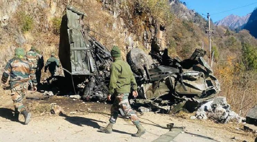 5 Soldiers Killed As Army Vehicle Falls Into Gorge In J&K's Poonch