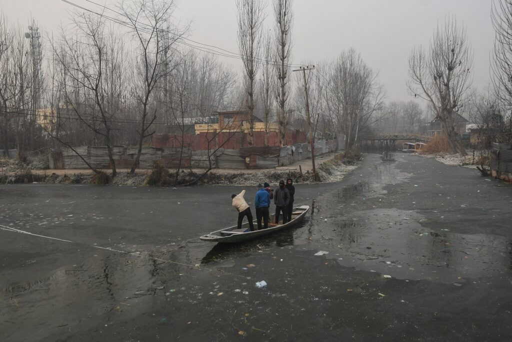 Freezing Temperatures Disrupt Life in Kashmir