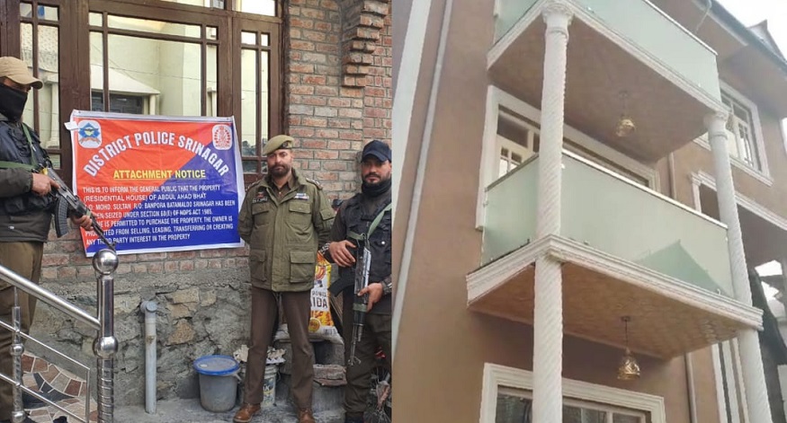 Properties Of Drug Peddlers Worth Crores Attached In Srinagar: Police