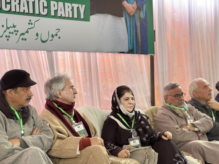 PDP Resolves To 'Reinvigorate Struggle' For Peace With Dignity For J&K