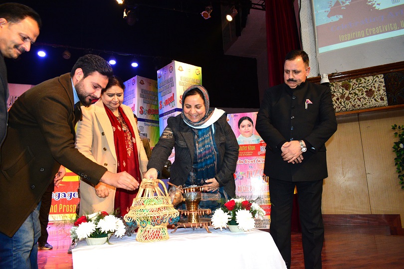 Sakeena Itoo Inaugurates KU’s Annual Youth Festival-‘Sonzal’