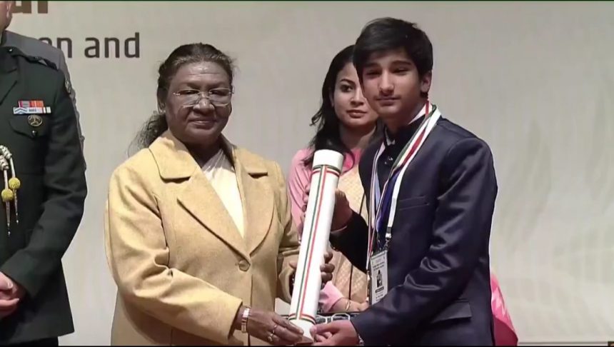 12 Year Old Kashmiri Singer Ayaan Sajad Gets 'Pradhan Mantri Rashtriya Bal Puraskar' Award