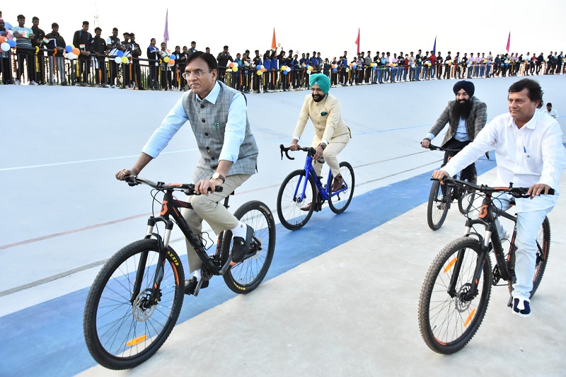 Cycling Velodrome Inaugurated At KIIT-KISS Campus