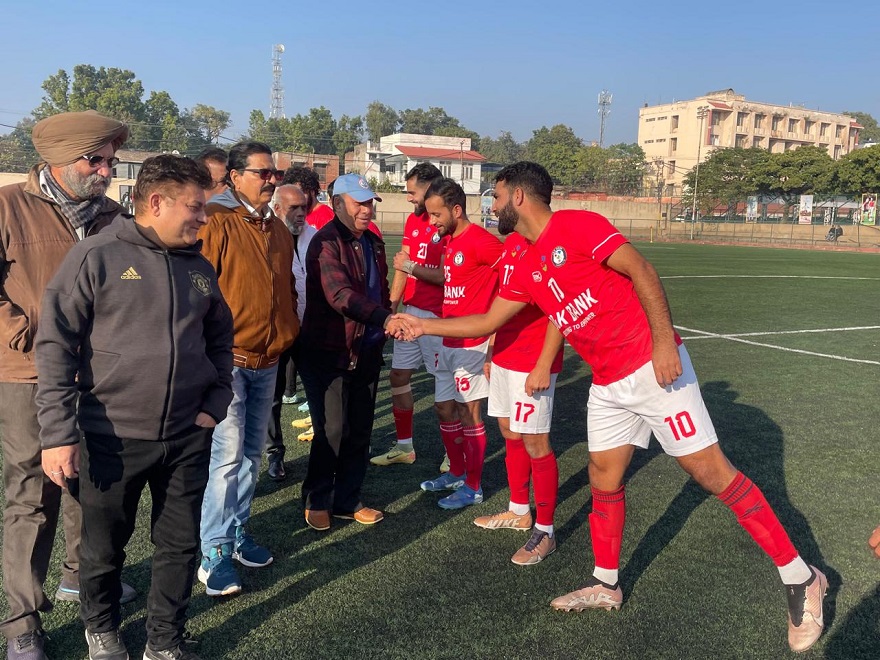 J&K Bank Wins 7-0 In Christmas Gold Cup