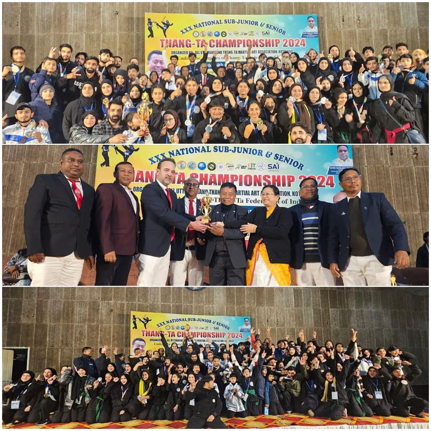 J&K Thang-Ta Team Shines At National Championship