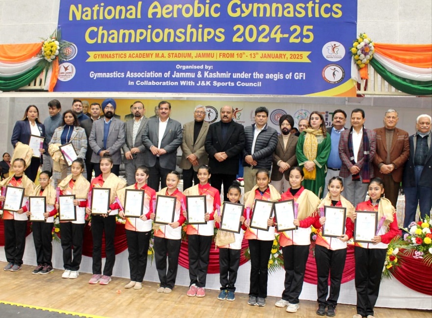 National Aerobic Gymnastics C’ship Begins In Jammu