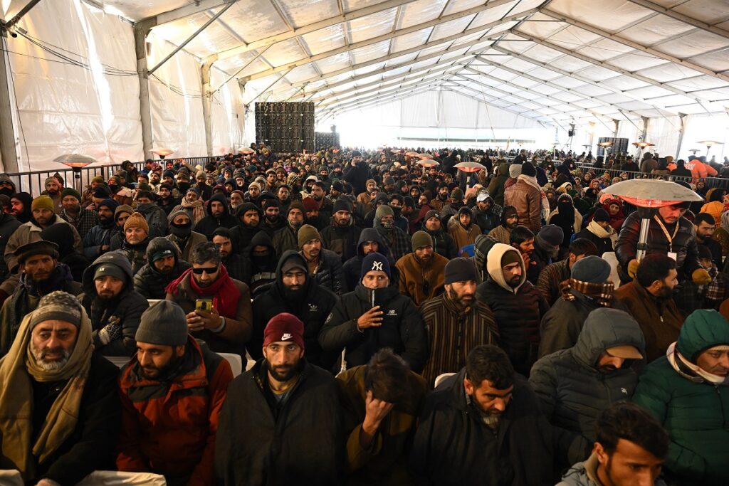 Thousands Throng Sonamarg To Witness Inauguration Of Z-Morh Tunnel By PM Modi