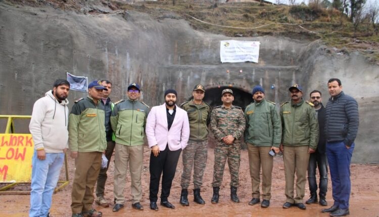 BRO Conducts Inaugural Blast For 1.1-Km Bhimber Gali Tunnel Along Jammu-Poonch NH