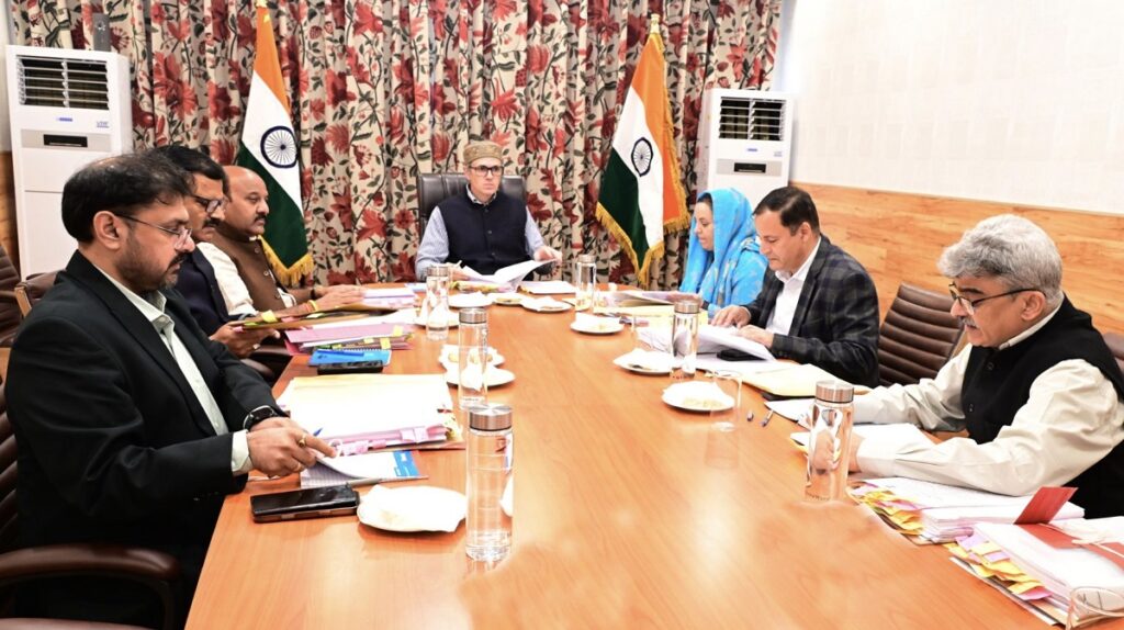 CM Calls Crucial Cabinet Meet Tomorrow in Jammu